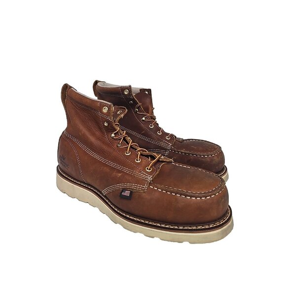 thorogood Other - Thorogood Men's 804-4200 American Heritage 6" Safety Moc Toe Wedge Boot 12 EE